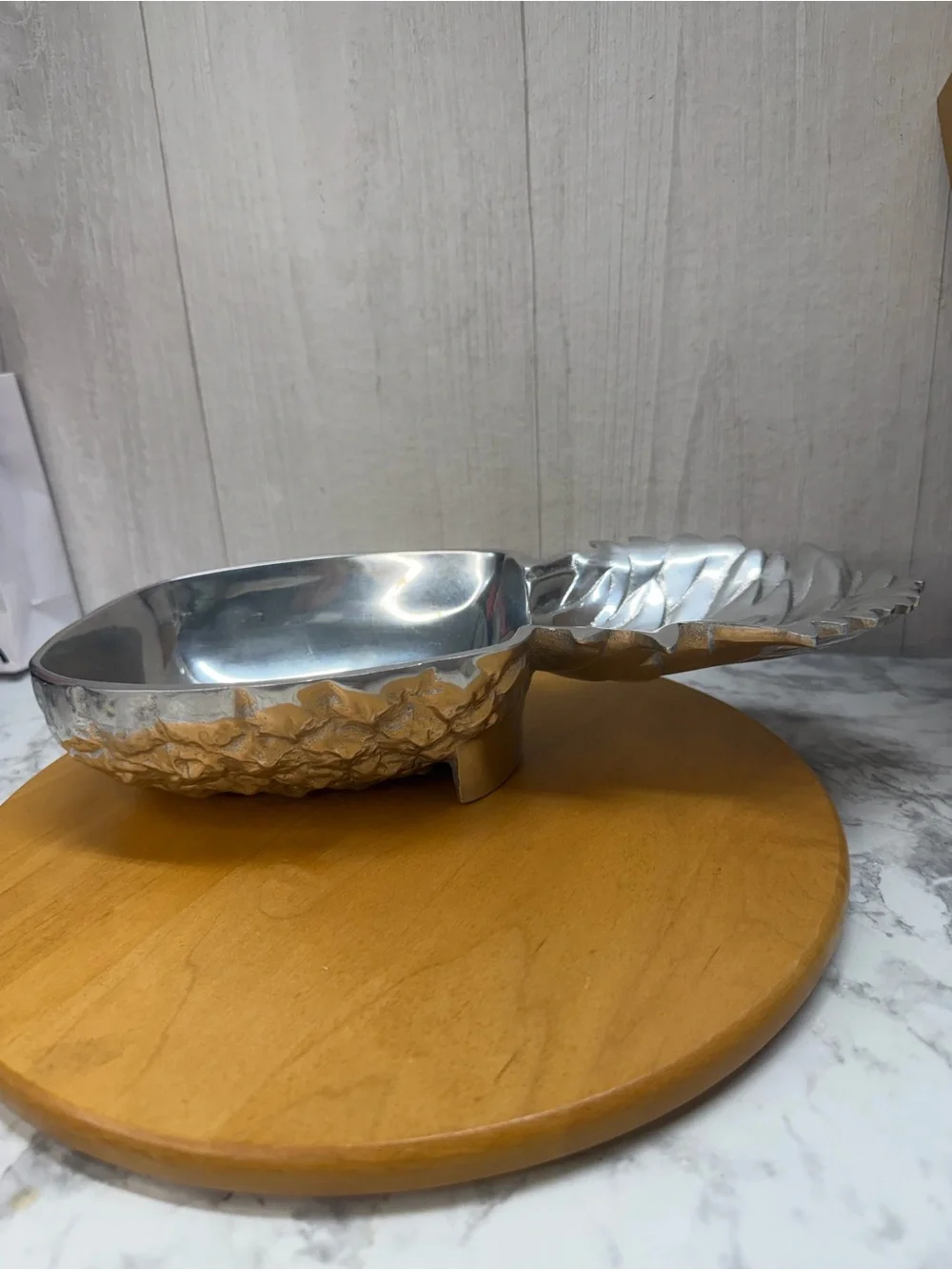 Mariposa Pineapple Decorative Serving Dish Candy Bowl Hawaiian Beach Theme